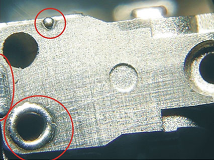 <a href='http://www.chaotion.com/product/3.htm' class='text_a'>模具激光焊機</a>修復模具效果